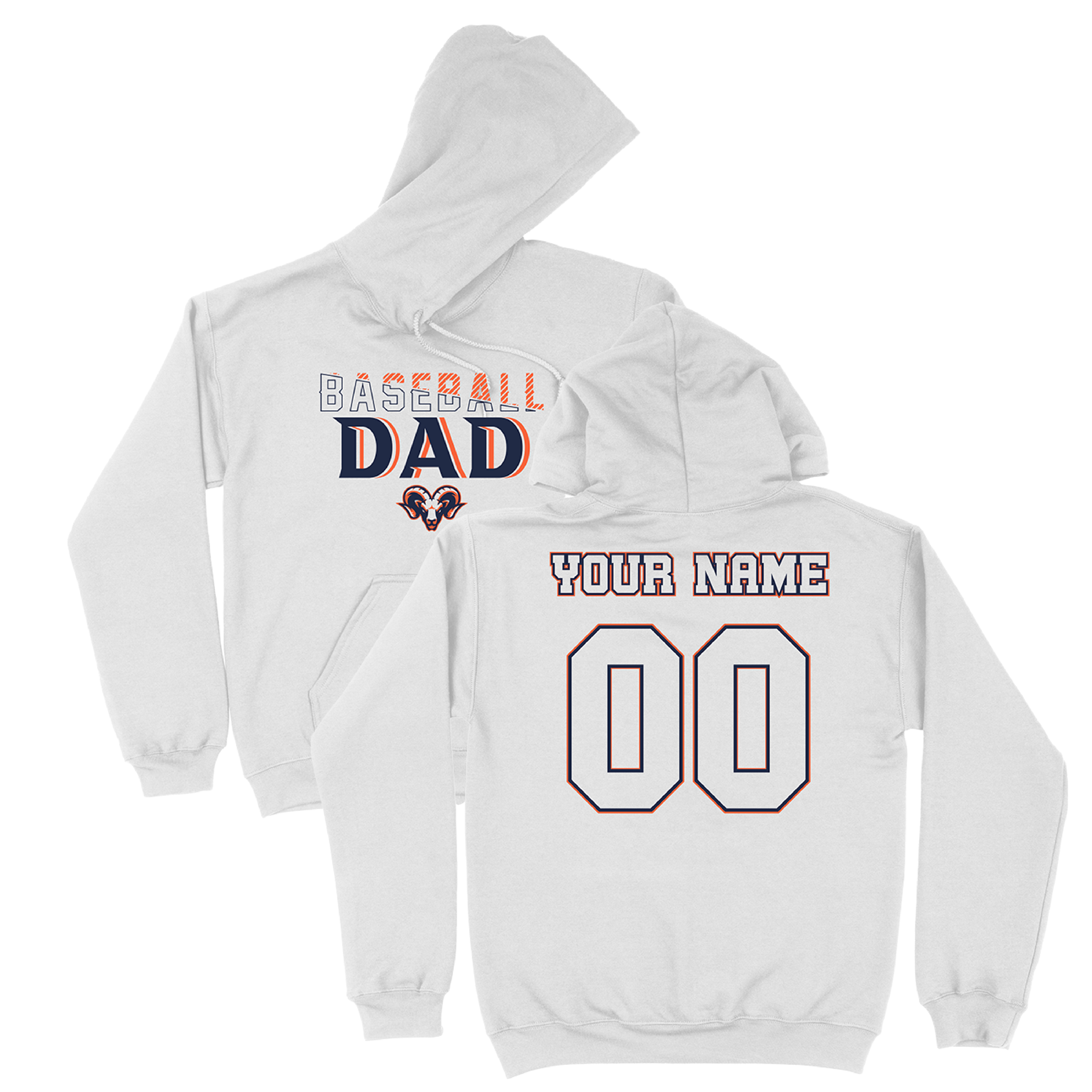 Baseball Dad Hoodie | PHYA
