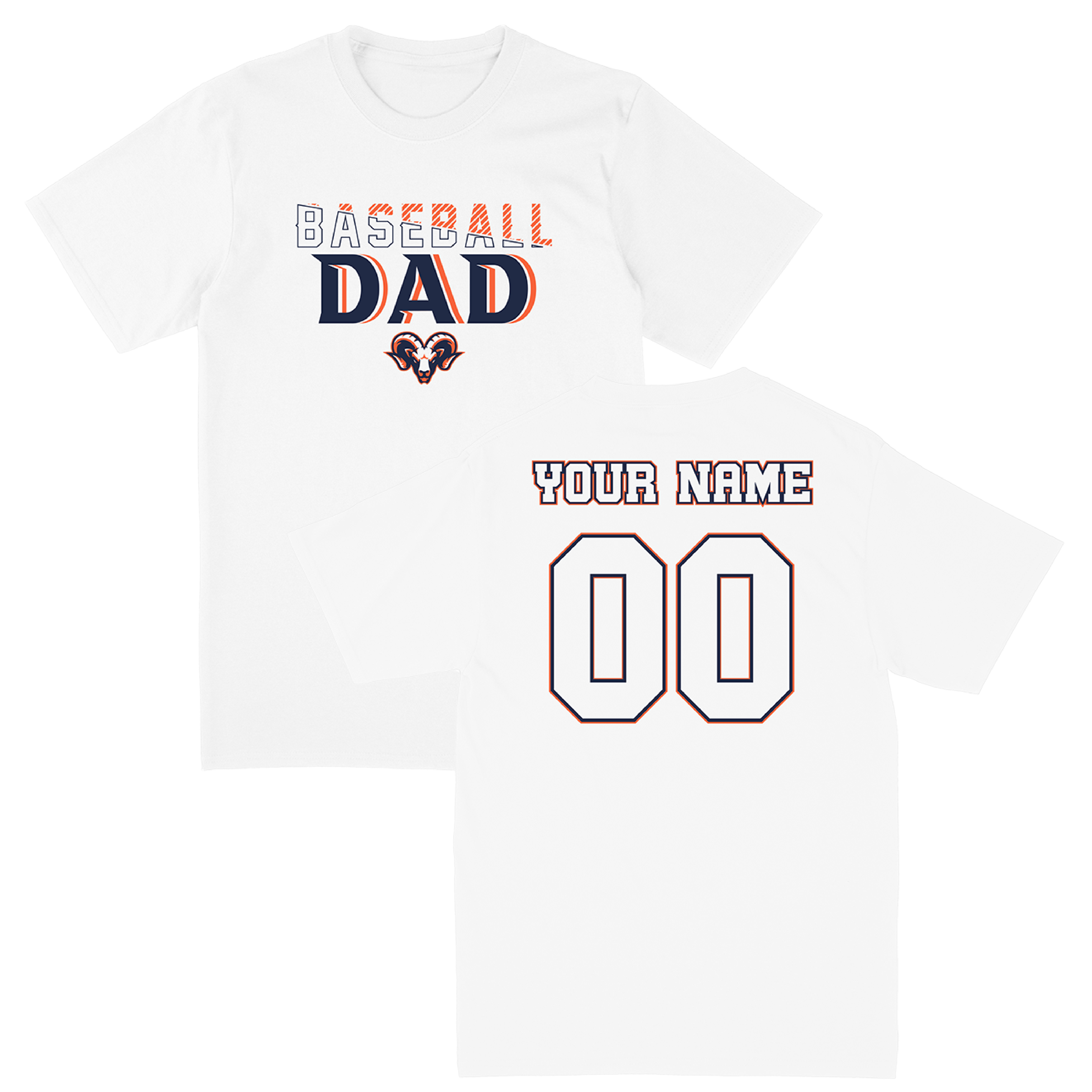 Baseball Dad T-Shirt | PHYA