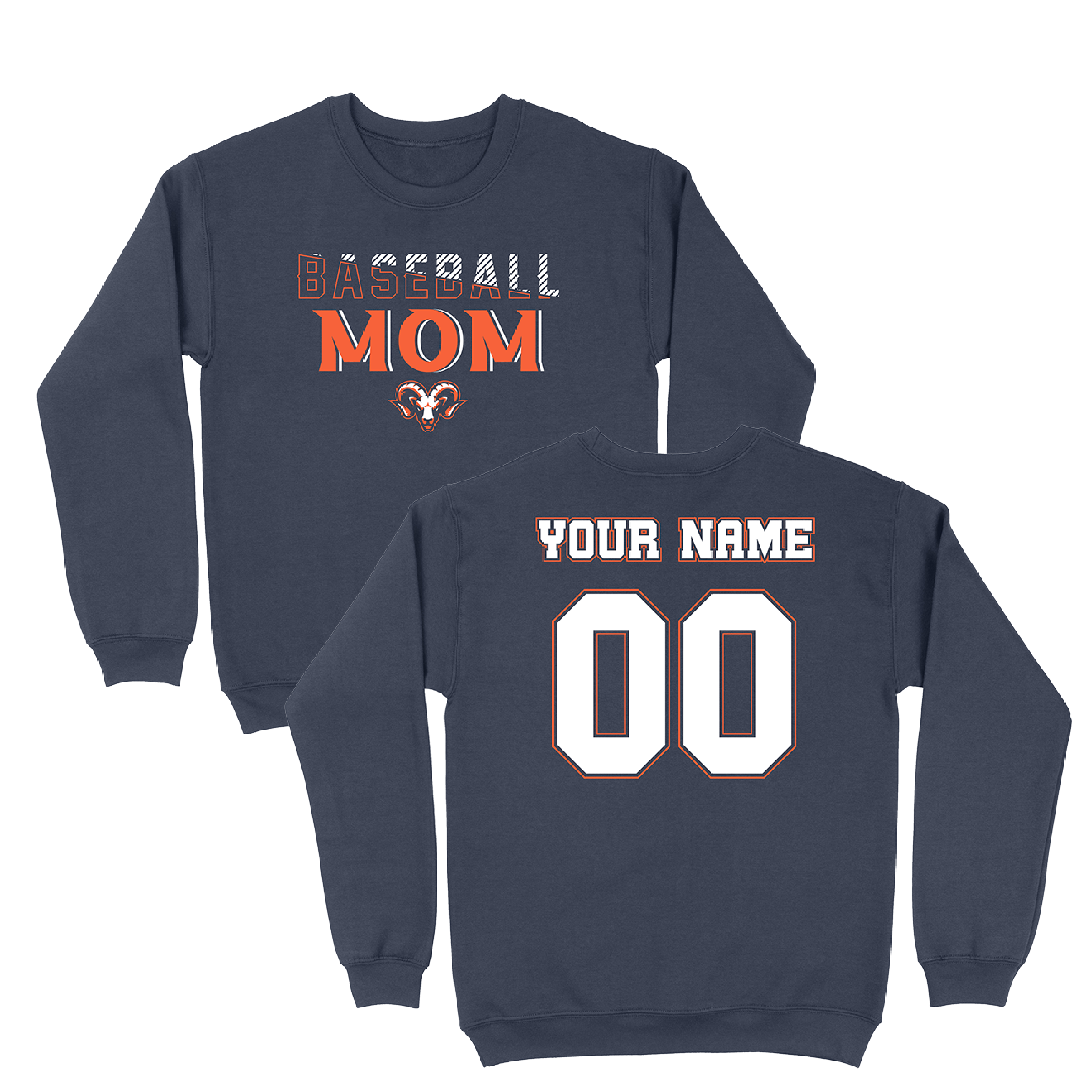 Baseball Mom Crewneck | PHYA