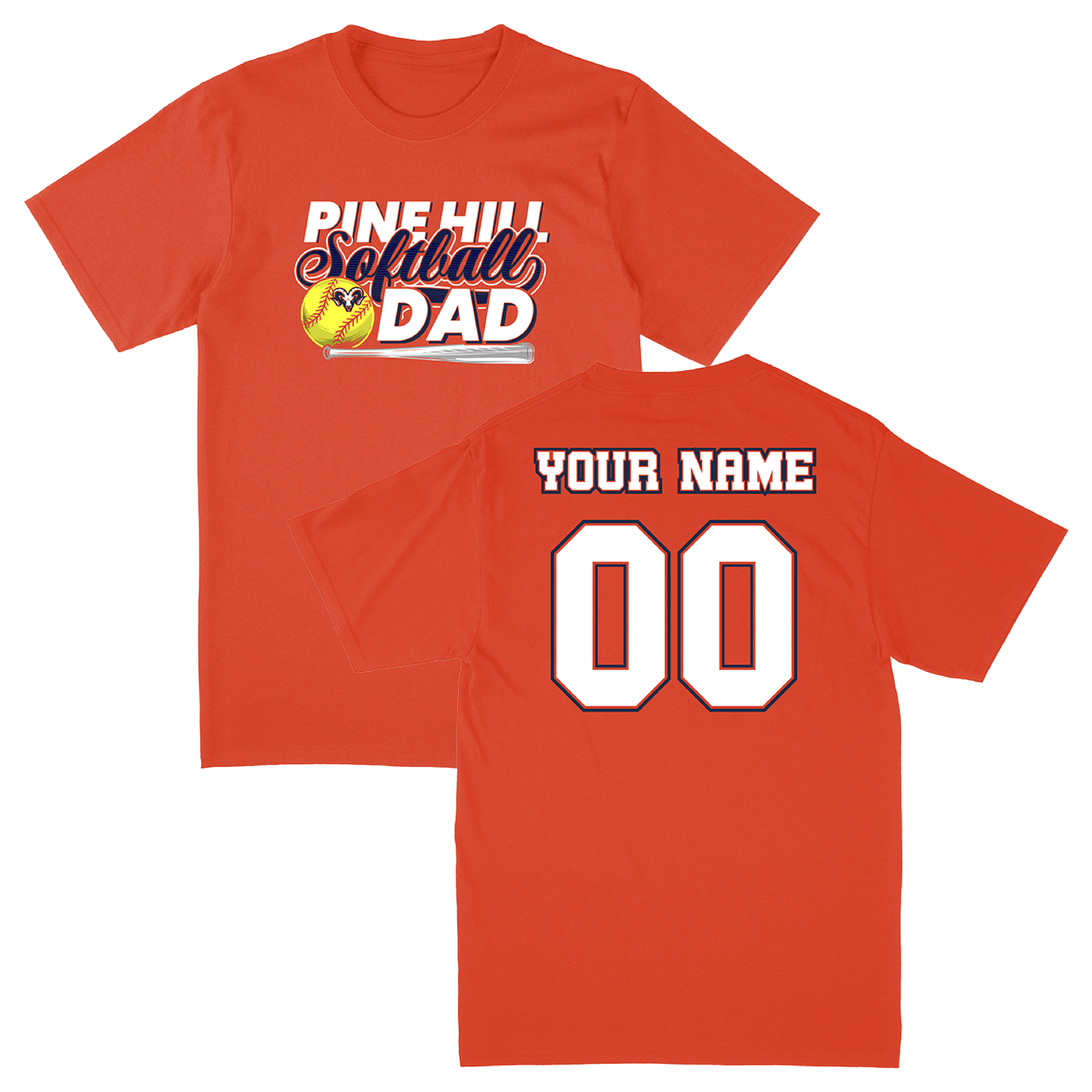 Softball Dad T-Shirt | PHYA