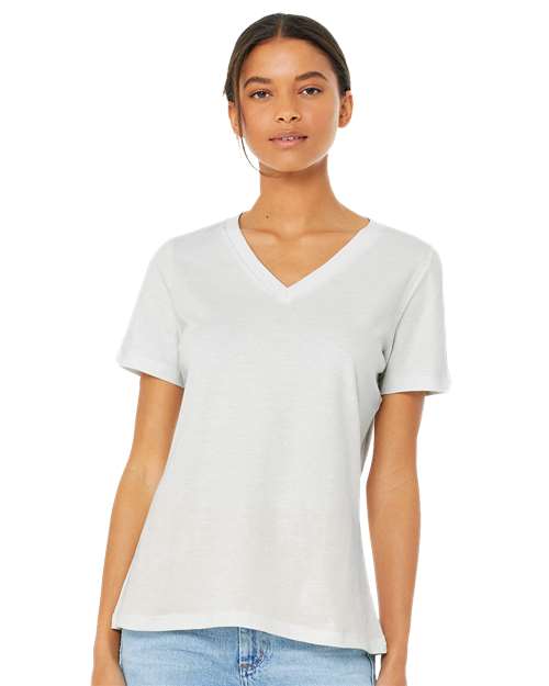 Women’s Relaxed Jersey V-Neck Tee - 6405