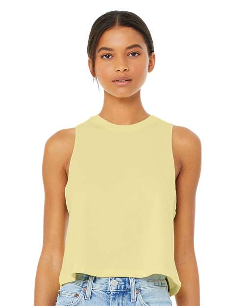 Women's Racerback Crop Tank - 6682