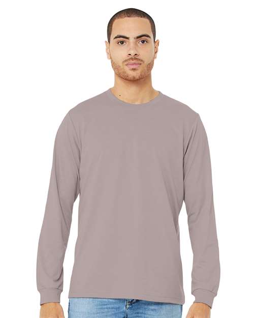 Heather CVC Long Sleeve Tee - 3501CVC