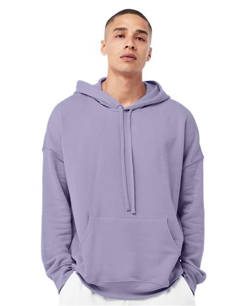 Sponge Fleece Drop Shoulder Hoodie - 3729