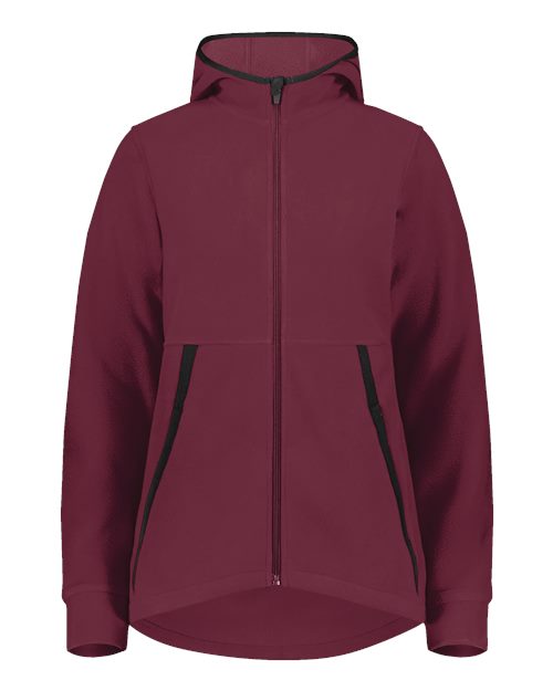 Eco Revive™ Women's Polar Fleece Hooded Full-Zip Jacket - 6860