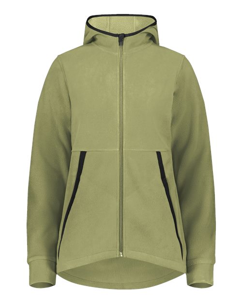 Eco Revive™ Women's Polar Fleece Hooded Full-Zip Jacket - 6860