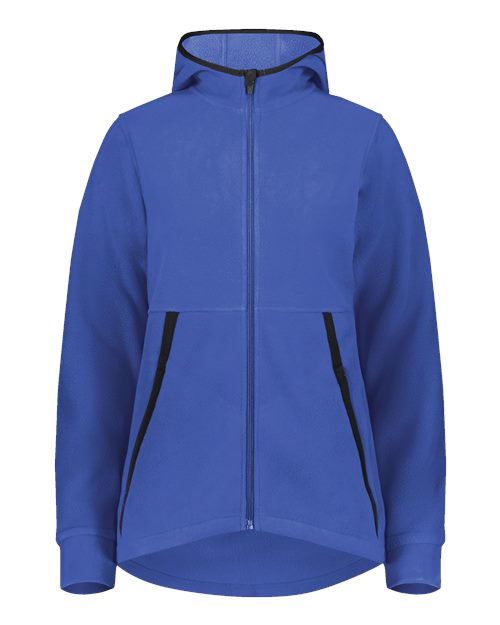 Eco Revive™ Women's Polar Fleece Hooded Full-Zip Jacket - 6860