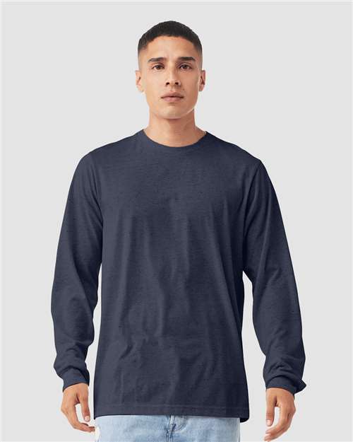 Heather CVC Long Sleeve Tee - 3501CVC