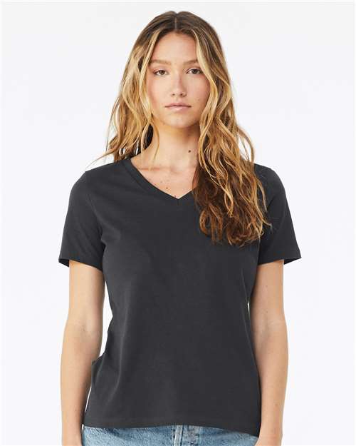 Women’s Relaxed Jersey V-Neck Tee - 6405
