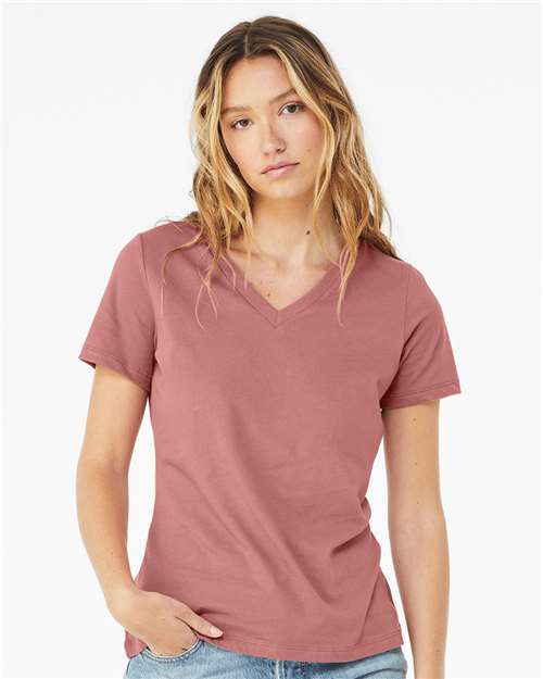 Women’s Relaxed Jersey V-Neck Tee - 6405