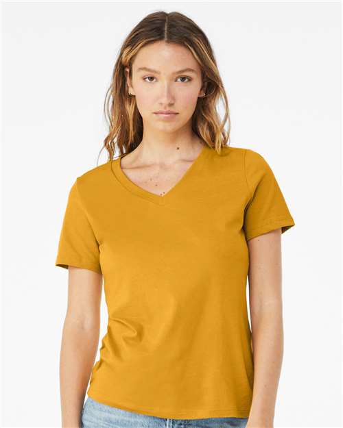 Women’s Relaxed Jersey V-Neck Tee - 6405