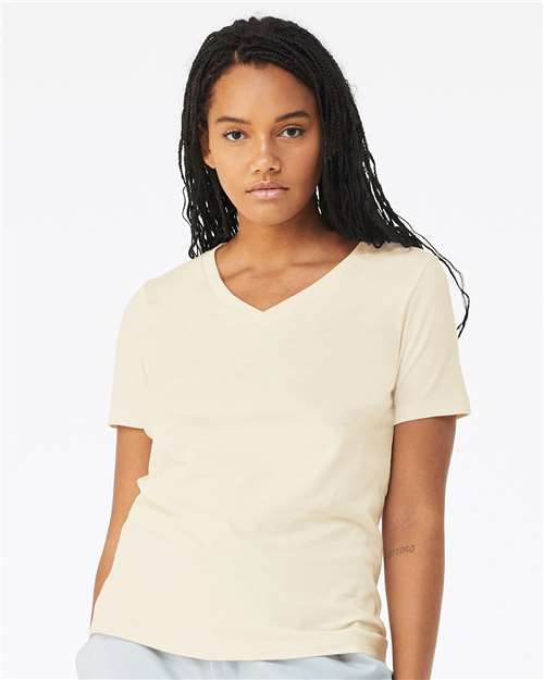 Women’s Relaxed Jersey V-Neck Tee - 6405