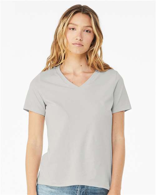 Women’s Relaxed Jersey V-Neck Tee - 6405