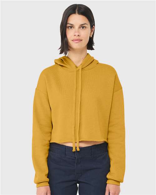 Women's Crop Fleece Hoodie - 7502