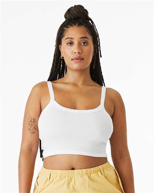 Women's Micro Rib Spaghetti Strap Tank - 1012