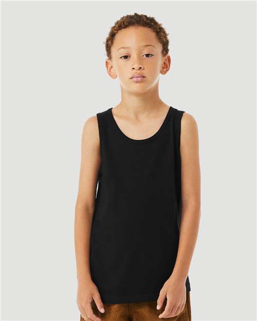 Youth Heather CVC Tank - 3480YCVC