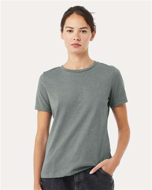 Women’s Relaxed Fit Heather CVC Tee - 6400CVC