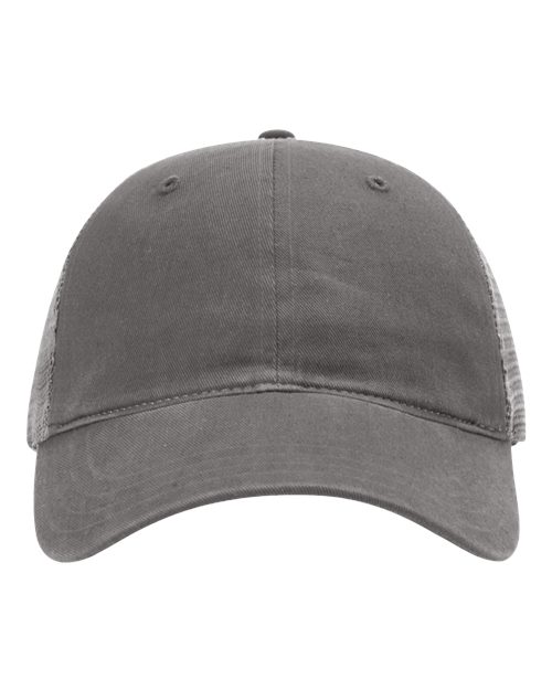 Garment-Washed Trucker Cap - 111