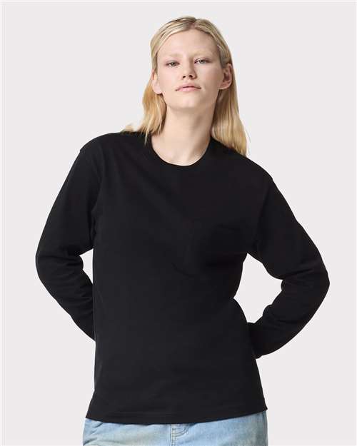 Super Heavyweight Long Sleeve Pocket Tee - 9410