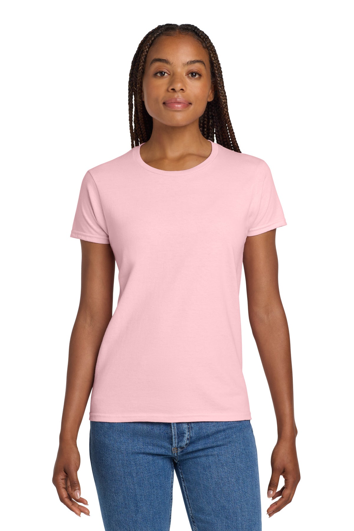 Gildan Women's Ultra Cotton 100% US Cotton T-Shirt. 2000L