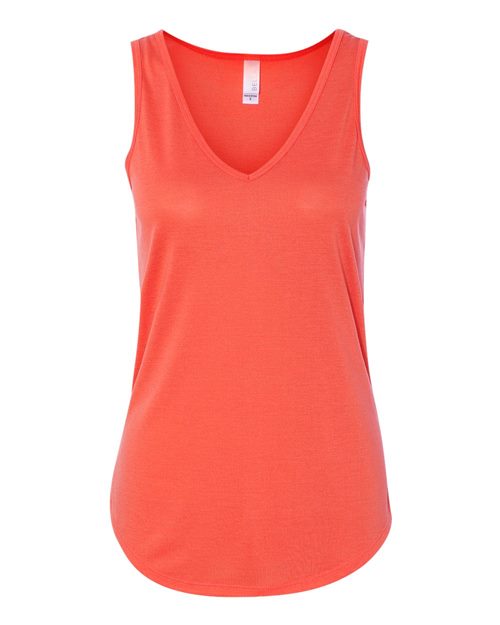 Women's Flowy V-Neck Tank - 8805