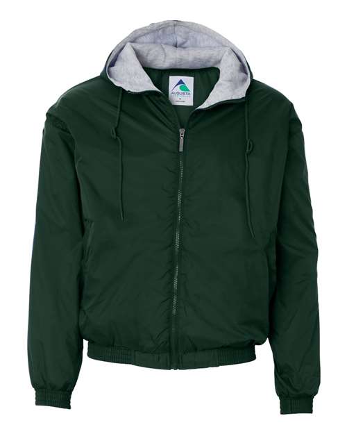 Fleece Lined Hooded Jacket - 3280