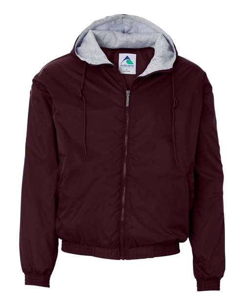 Fleece Lined Hooded Jacket - 3280