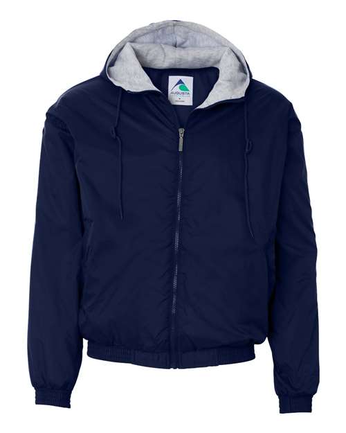 Fleece Lined Hooded Jacket - 3280