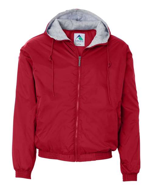 Fleece Lined Hooded Jacket - 3280