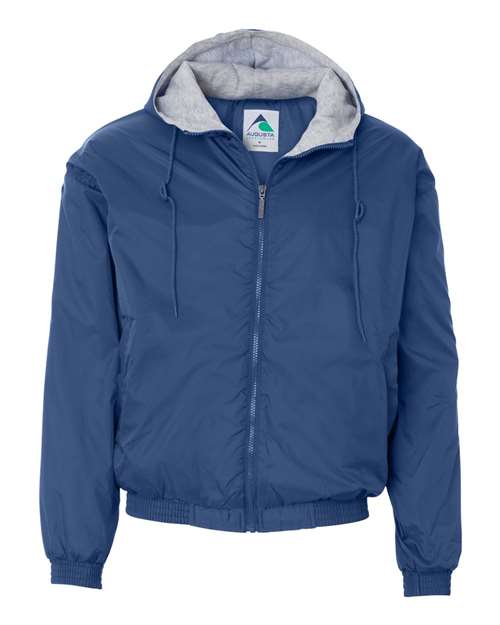 Fleece Lined Hooded Jacket - 3280