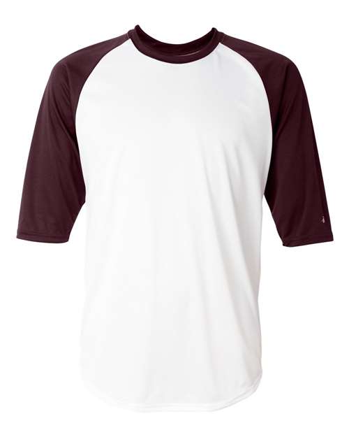 B-Core Three-Quarter Sleeve Baseball T-Shirt - 4133