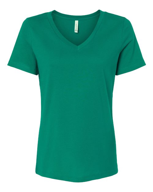 Women’s Relaxed Jersey V-Neck Tee - 6405