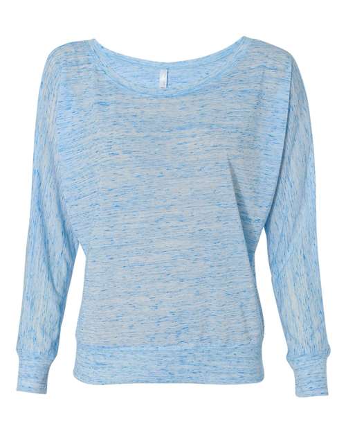 Women’s Flowy Off Shoulder Long Sleeve Tee - 8850