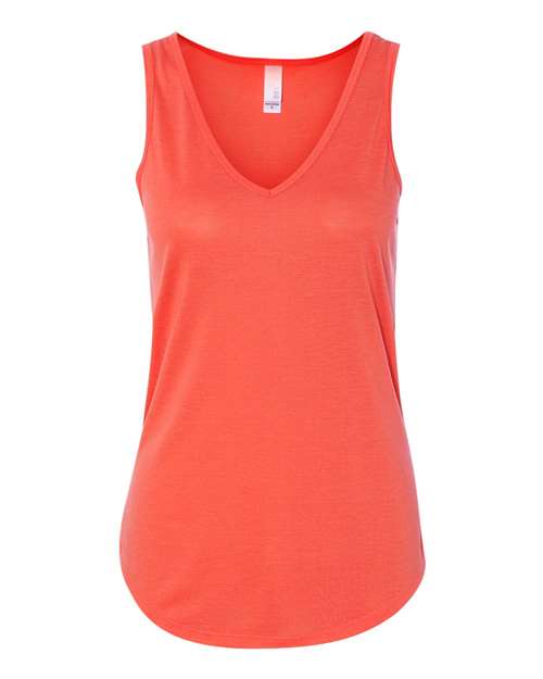 Women's Flowy V-Neck Tank - 8805