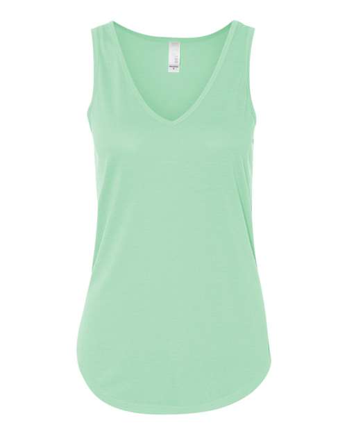 Women's Flowy V-Neck Tank - 8805