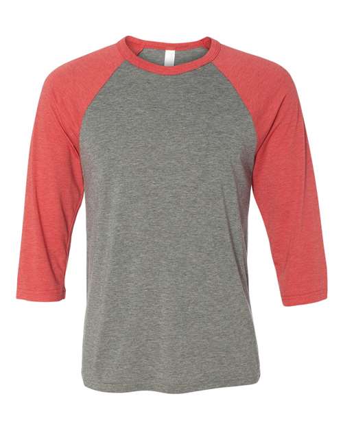 Three-Quarter Sleeve Baseball Tee - 3200