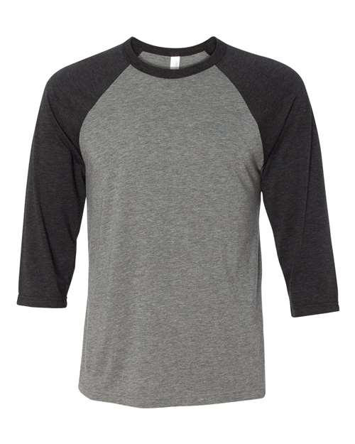 Three-Quarter Sleeve Baseball Tee - 3200