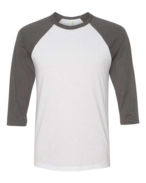 Three-Quarter Sleeve Baseball Tee - 3200