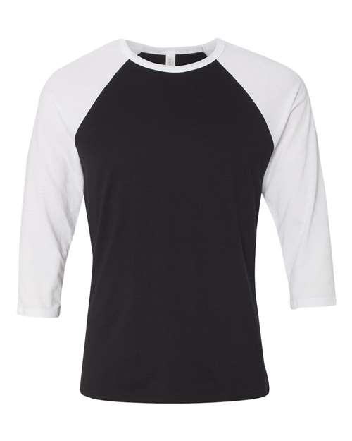 Three-Quarter Sleeve Baseball Tee - 3200