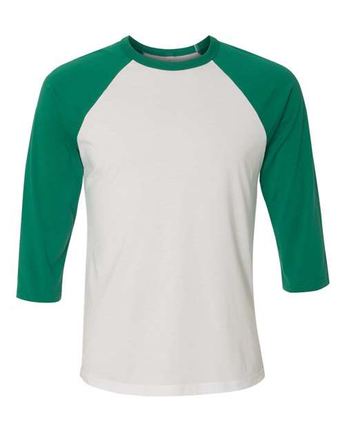 Three-Quarter Sleeve Baseball Tee - 3200