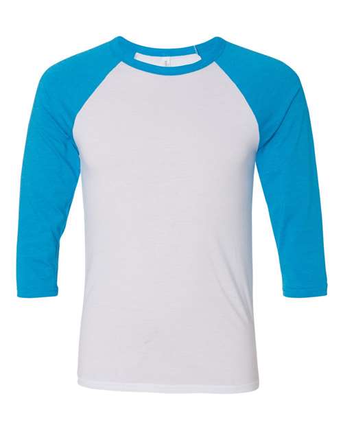 Three-Quarter Sleeve Baseball Tee - 3200