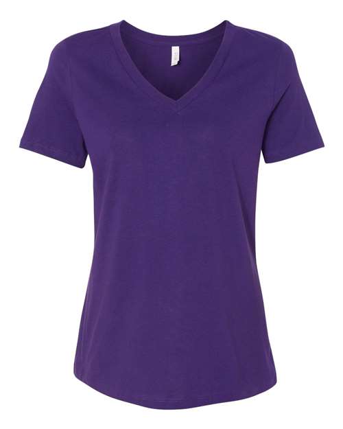 Women’s Relaxed Jersey V-Neck Tee - 6405
