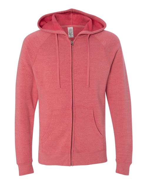 Special Blend Raglan Full-Zip Hooded Sweatshirt - PRM33SBZ