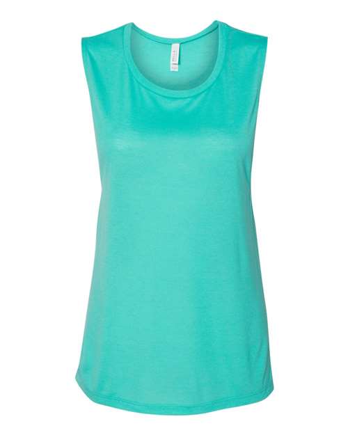 Women's Flowy Scoop Muscle Tank - 8803