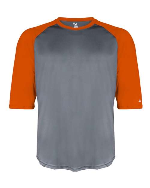 Youth B-Core 3/4 Sleeve Baseball T-Shirt - 2133