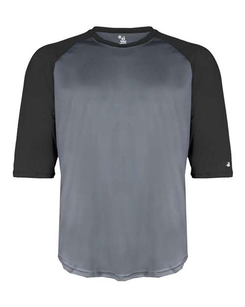 Youth B-Core 3/4 Sleeve Baseball T-Shirt - 2133