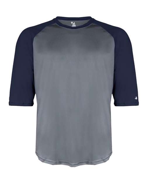 Youth B-Core 3/4 Sleeve Baseball T-Shirt - 2133