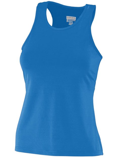 Women's Solid Racerback Tank Top - 1202
