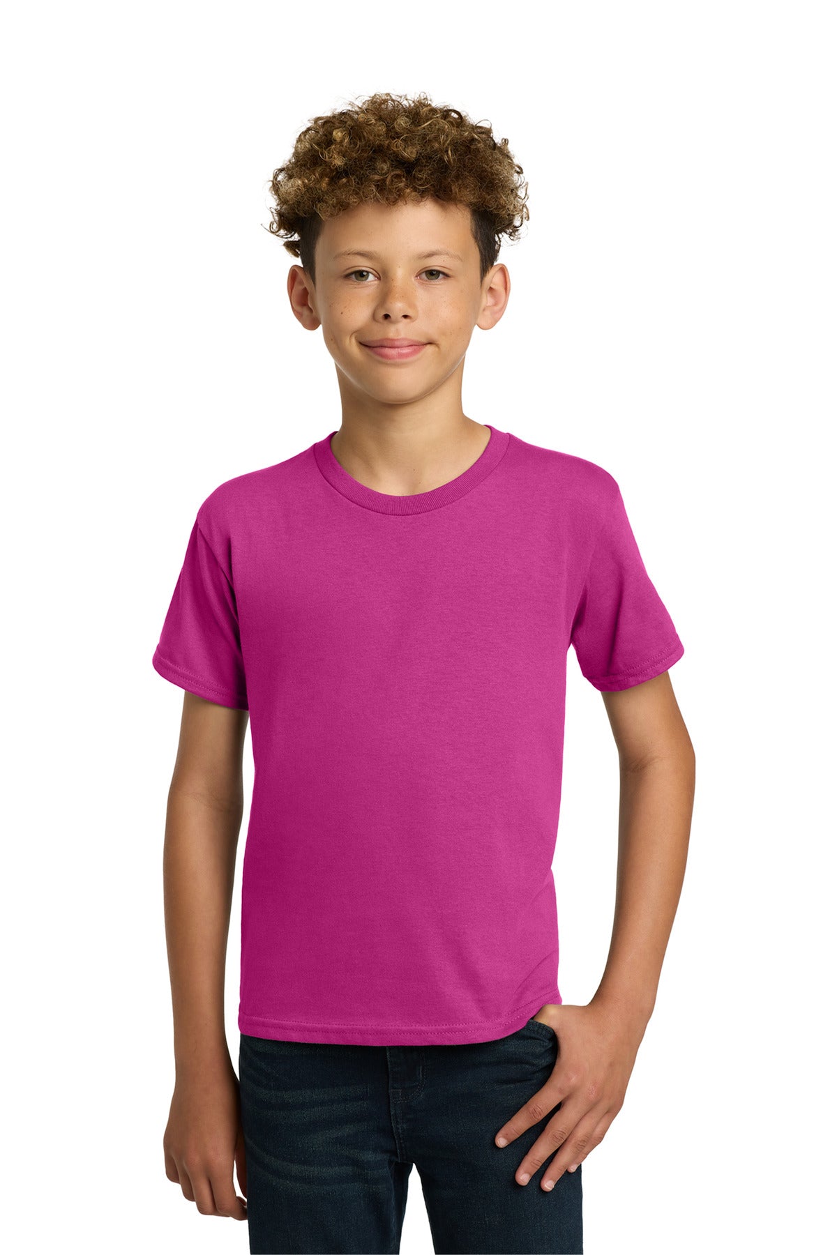 Gildan - Youth Heavy Cotton 100% Cotton T-Shirt. 5000B