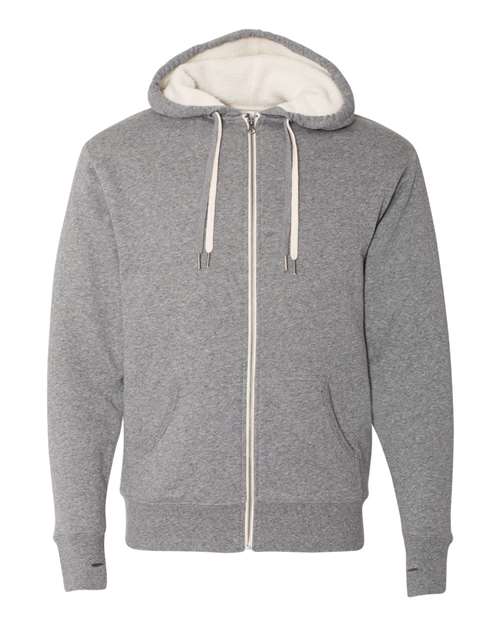 Sherpa-Lined Hooded Sweatshirt - EXP90SHZ